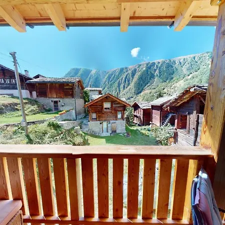 Walliserhues Wh0 Apartmán Blatten bei Naters